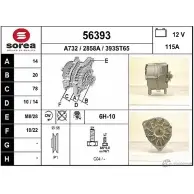 Генератор EAI 56393 2802027 393ST65 2858 A