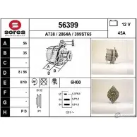 Генератор EAI 399ST65 56399 2 864A 2802033
