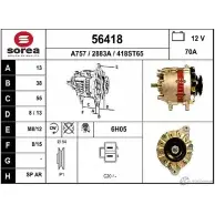Генератор EAI 418ST65 288 3A 2802052 56418