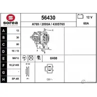 Генератор EAI 56430 430ST65 289 5A 2802064