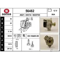 Генератор EAI 294 7A Audi A6 (C4) 1 1994 – 1997 56482 482ST65