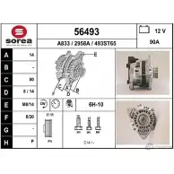 Генератор EAI 56493 493ST65 29 58A 2802127