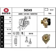 Генератор EAI 549ST65 56549 Citroen Xsara 1 (N1) Хэтчбек 1.8 i 90 л.с. 1997 – 2000 30 14A