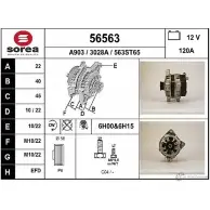 Генератор EAI 2802197 30 28A 563ST65 56563