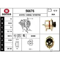 Генератор EAI 348 5A 56676 Nissan Vanette (S20) 2 1994 – 1999 56676
