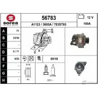 Генератор EAI 56783 2802417 3 605A 56783