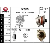 Генератор EAI 56995 38 23A 56995 Nissan X-Trail