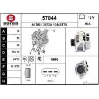 Генератор EAI 57044 3872A 2802677 044ST 75