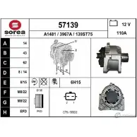 Генератор EAI 1 39ST75 57139 3967A 2802772