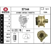 Генератор EAI 2802777 3972A 14 4ST75 57144