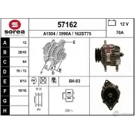 Генератор EAI 3990A 162ST 75 57162 2802795