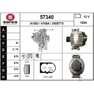 Генератор EAI Mercedes Vito (W639) 2 Автобус 57340 4169A 340ST7 5