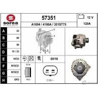 Генератор EAI 57351 2802983 4180A 351ST 75