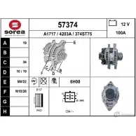 Генератор EAI 57374 4203A 374ST 75 2803006