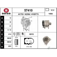 Генератор EAI 57410 410S T75 4239A 2803042