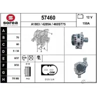 Генератор EAI 2803092 57460 428 9A 460ST75