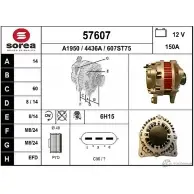 Генератор EAI 4436 A 57607 Nissan X-Trail 57607