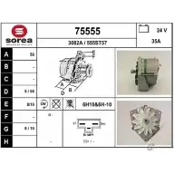 Генератор EAI 555ST57 3082 A 75555 2803237