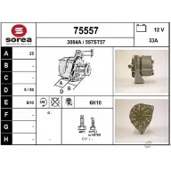 Генератор EAI 75557 2803239 3084 A 557ST57