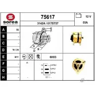 Генератор EAI 75617 314 2A 2803284 617ST57