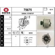 Генератор EAI 2803341 75675 3 200A 675ST57