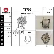 Генератор EAI 709ST57 2803370 2 235A 75709