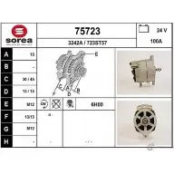Генератор EAI 723ST57 75723 2803383 32 42A