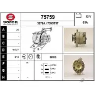 Генератор EAI 916050582 327 8A 75759 75759