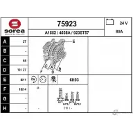 Генератор EAI 40 38A 75923 2803542 75923