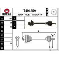 Приводной вал EAI 2805466 T49125A RT253 125ST94-3 0