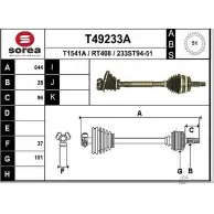 Приводной вал EAI 2805624 233ST94 -51 T49233A RT408