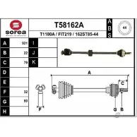 Приводной вал EAI 16 2ST85-44 T58162A FIT219 2805883