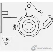 Натяжной ролик ГРМ GMB 4HY V9J GT10031 1420562482 - Изображение 4