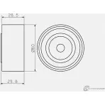 Натяжной ролик ГРМ GMB 1420562487 1969 LKV GT10061 - Изображение 4