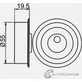 Натяжной ролик ГРМ GMB 1420562488 GT10070 BLZ MADS - Изображение 5