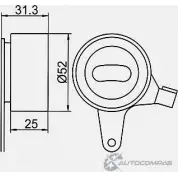 Натяжной ролик ГРМ GMB IIYA7 T GT20050 1420562516 - Изображение 4