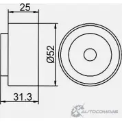 Паразитный обводной ролик ремня ГРМ GMB WEQ Y2S GT20060 1420562517 - Изображение 4