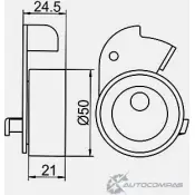 Натяжной ролик ГРМ GMB LW1 ZL GT40010 1420562532 - Изображение 4