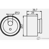Натяжной ролик ГРМ GMB GC 2GG1 GT50510 1420562538 - Изображение 4