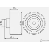 Паразитный обводной ролик ремня ГРМ GMB U R24IE GT60420 1420562581 - Изображение 4
