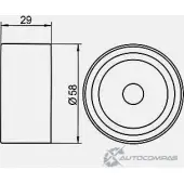 Паразитный обводной ролик ремня ГРМ GMB VT HV1O GT80030 1420562612 - Изображение 4