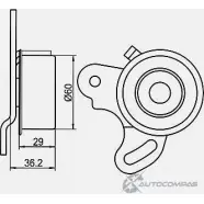 Натяжной ролик ГРМ GMB GT80090 3U 7QQ 1420562618 - Изображение 4