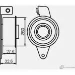 Натяжной ролик ГРМ GMB GT80210 U2D4N6 X 1422940190 - Изображение 4