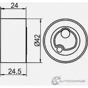 Натяжной ролик ГРМ GMB 1420562635 C16 C1A GT80310 - Изображение 4