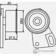 Натяжной ролик ГРМ GMB 1420562658 W UTES GT80570 - Изображение 4
