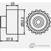 Паразитный обводной ролик ремня ГРМ GMB GT80690 8 XD5MY 1420562670 - Изображение 4