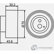 Натяжной ролик ГРМ GMB 5T0 8X8H 1420562677 GT80760 - Изображение 4