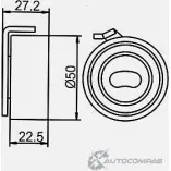 Натяжной ролик ГРМ GMB 1420562679 GT80780 FR QC8 - Изображение 4