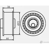 Натяжной ролик ГРМ GMB 1422940195 GT80820 K0 EAER - Изображение 5