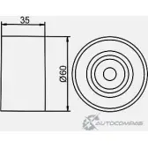 Паразитный обводной ролик ремня ГРМ GMB GT90020 0PO O7C 1420562701 - Изображение 5